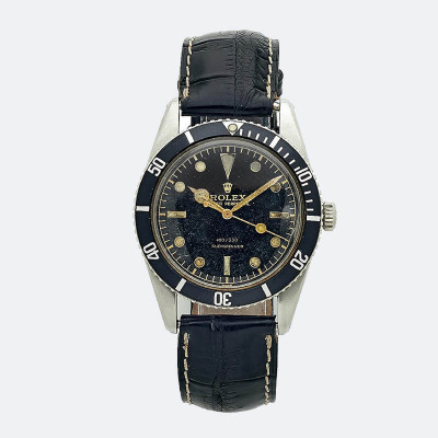 Rolex Submariner Ref 6536/1 Black Dial Vintage Stainless Steel