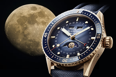 Blancpain fifty cheap fathoms moonphase