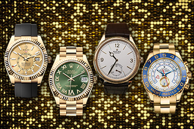 A Collection Of The Very Best Yellow Gold Rolex Watches