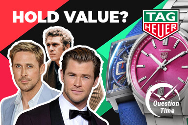 Tag heuer value hot sale