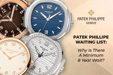 Patek philippe waiting time new arrivals