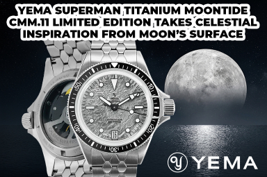 テイエムオペラオー蹄鉄の盾 Yema Superman Titanium MoonTide CMM.11 Limited Edition Takes